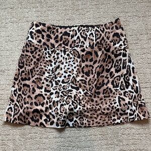 Greyson Animal Print Golf/Tennis/Daily Mini Skirt